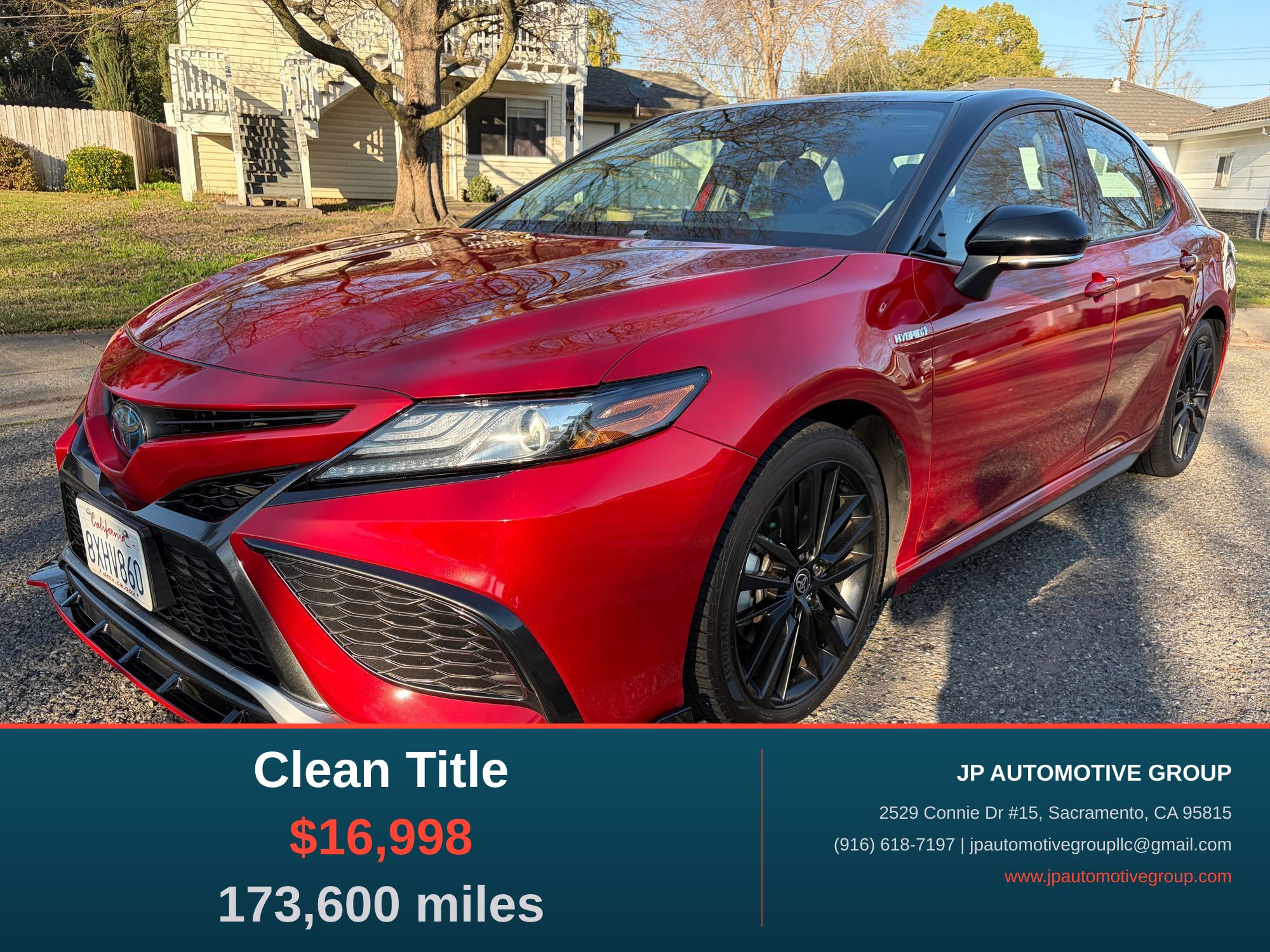 2021 TOYOTA Camry XSE