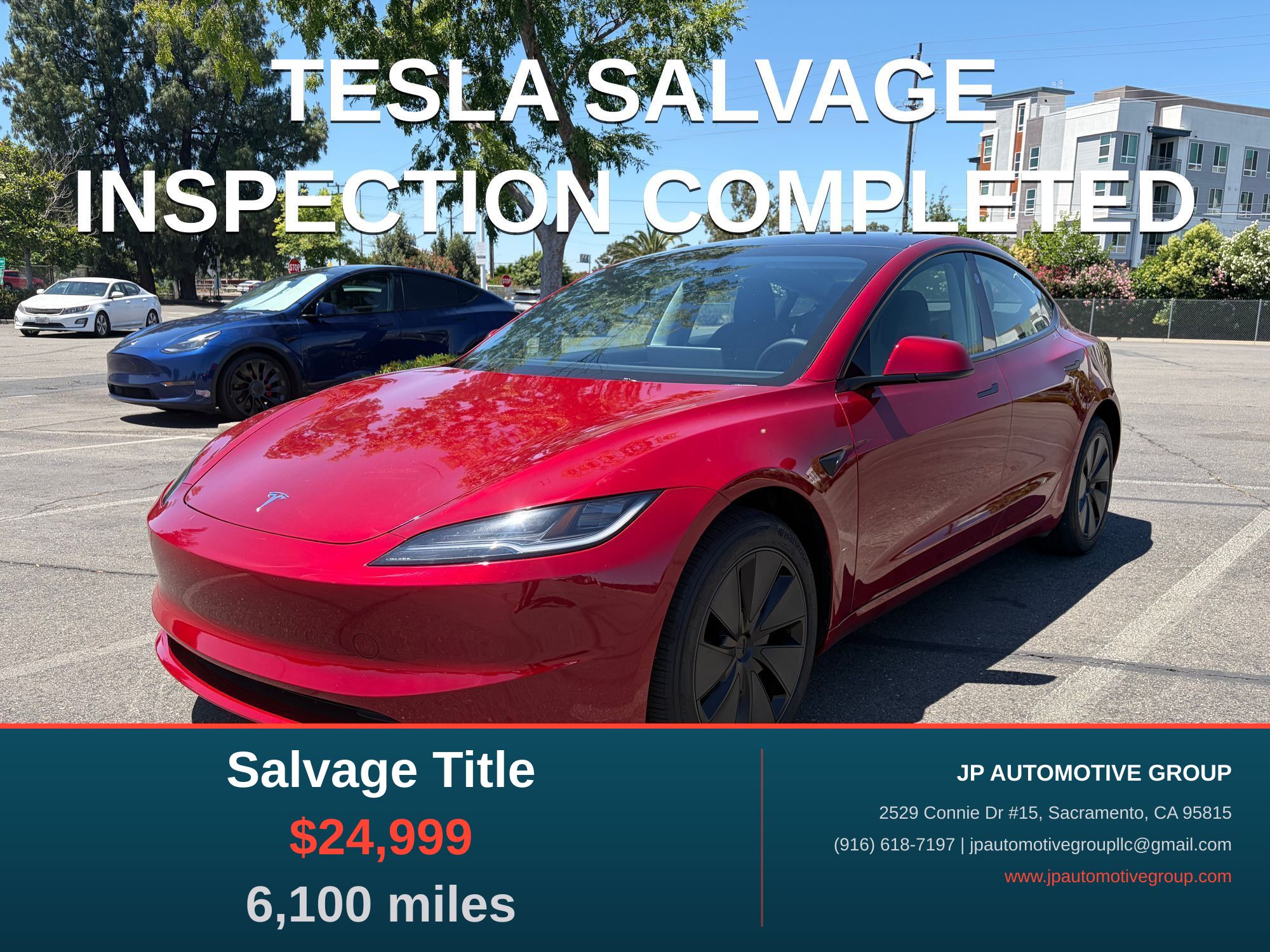 2025 TESLA Model 3 Long Range