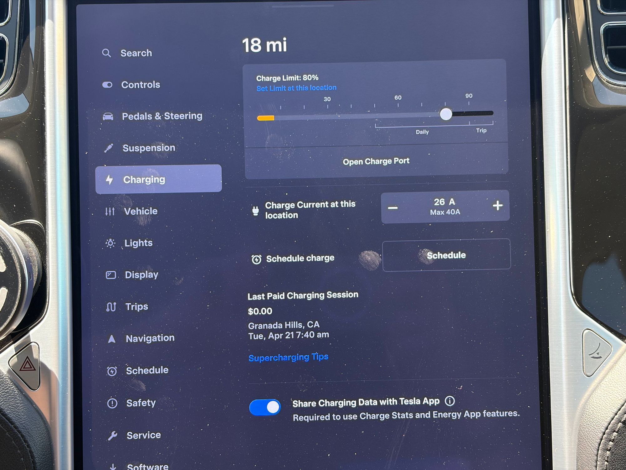 2012 TESLA Model S 85 photo 18