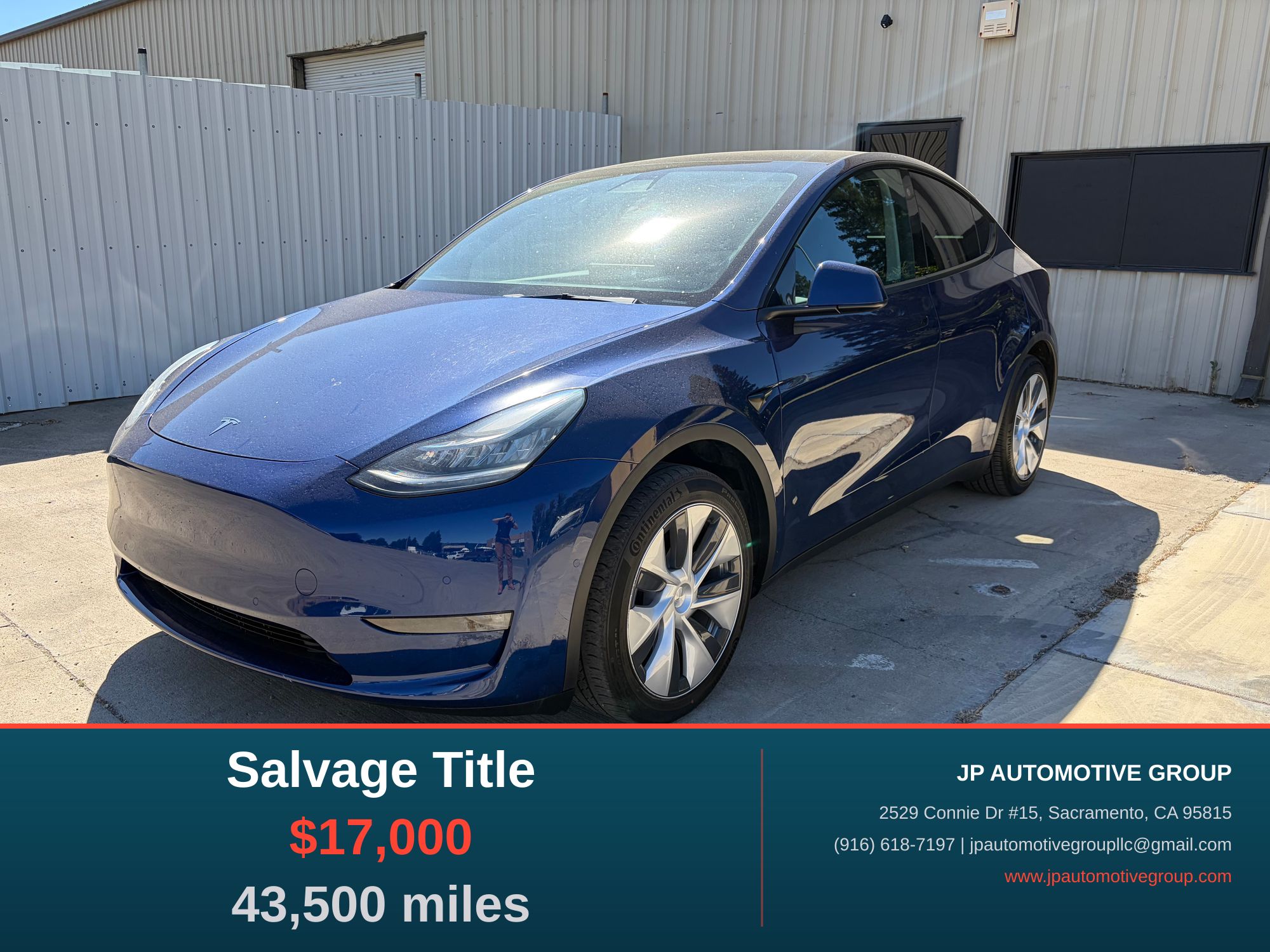 2021 TESLA Model Y Standard Range photo 2